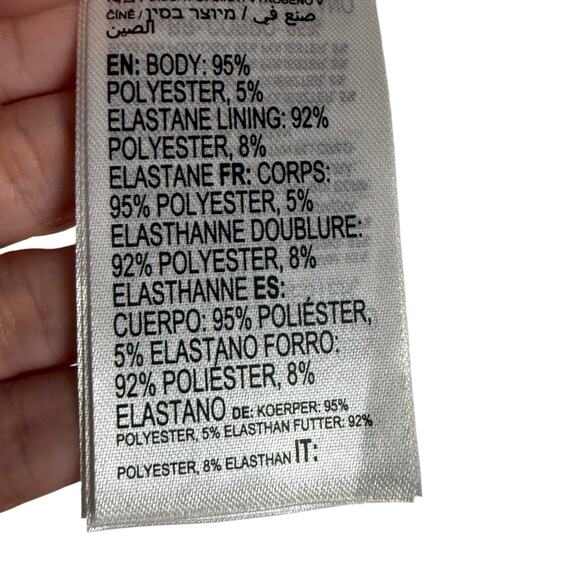 Billabong Sunchaser Ceci Striped Triangle Bikini Swimsuit Top in Pineapple XL - Picture 6 of 7